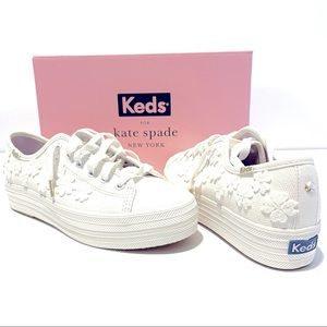 Keds x Kate Spade ♠️ New York Triple White Floral